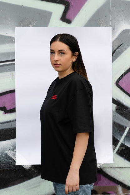 The Street Scholar T-Shirt - Schwarz
