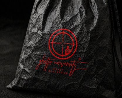 Ghetto University Drawstring Bag