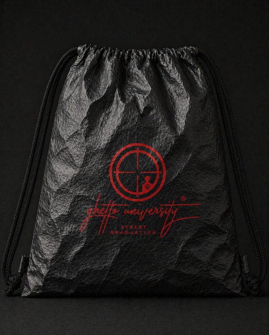 Ghetto University Drawstring Bag